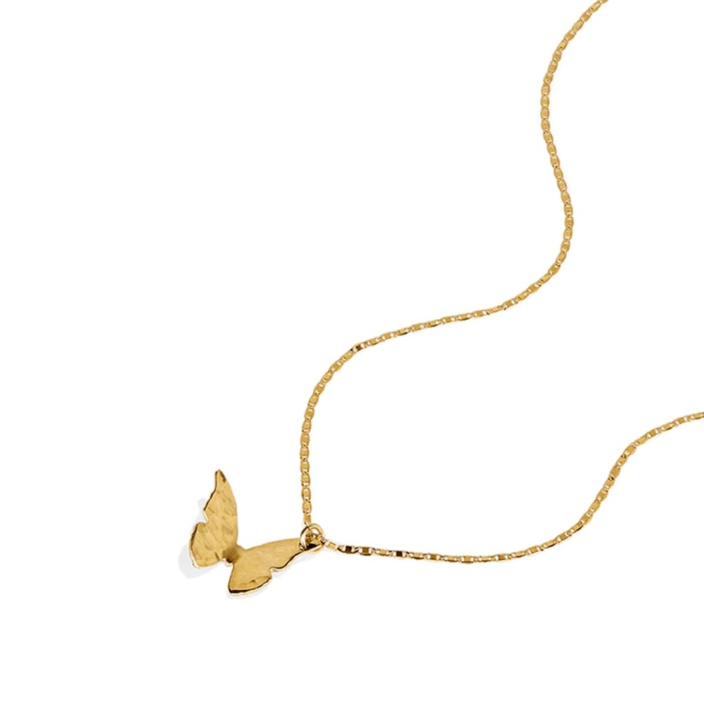 Brand new gold fill butterfly necklace✨🦋🦋